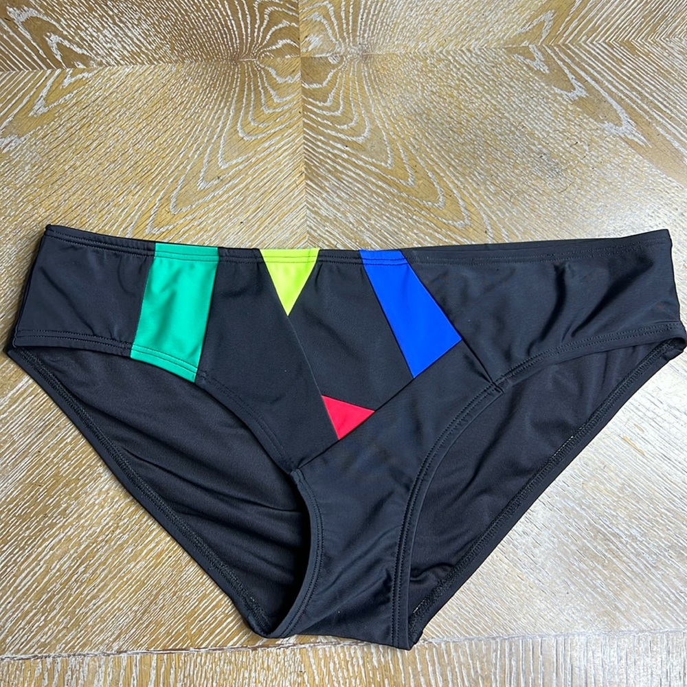 ZERO WASTE DANIEL Classic Bikini Bottom in The Solution M